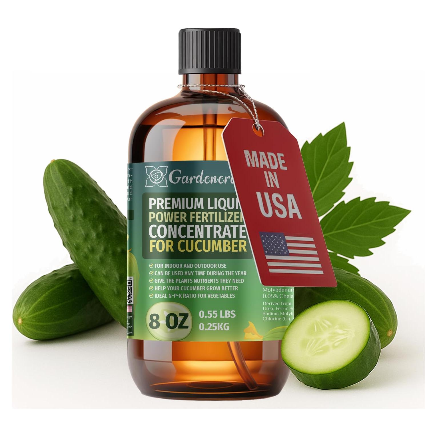 Fertilizante Líquido Gardenera Power para Pepinos 226.8 g