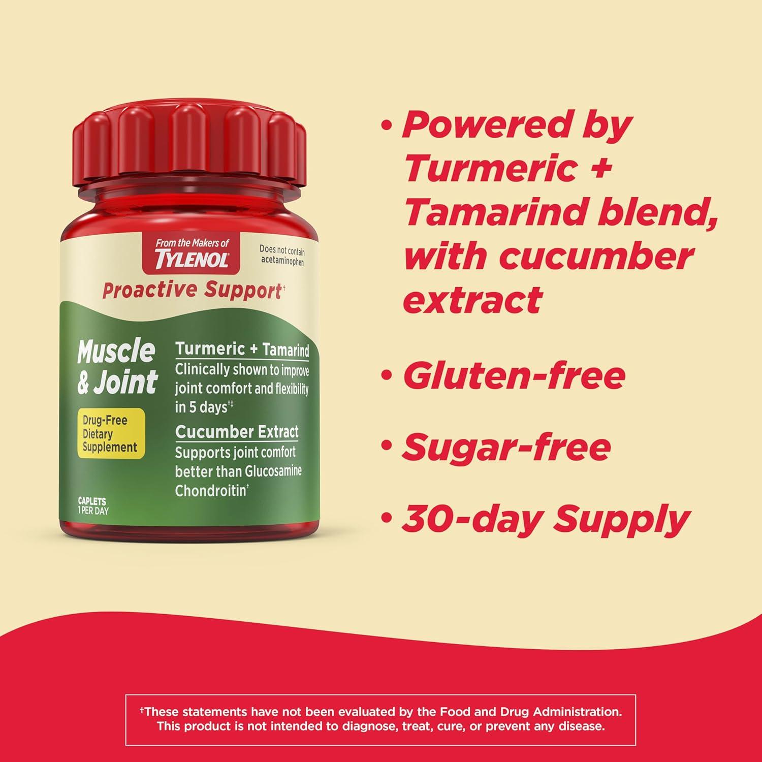 Suplemento Articular Tylenol Proactive Support 30 Comprimidos