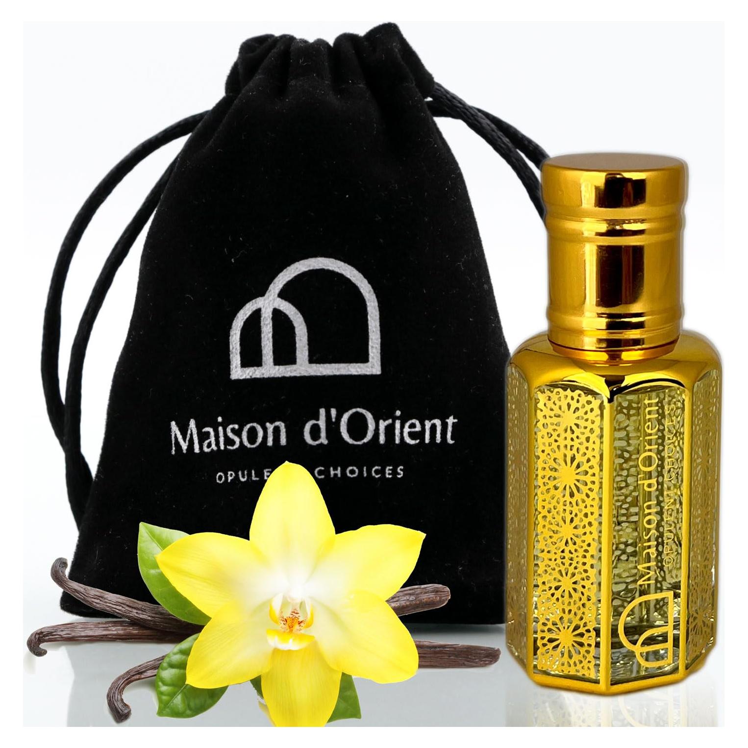 Aceite de Perfume Maison d'Orient Vanille Luxe 12 mL - Sin Alcohol