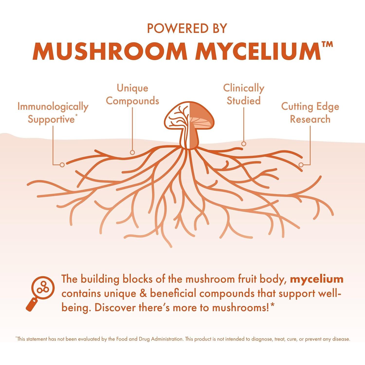Cápsulas Host Defense Breathe - Suplemento Inmunológico 30 Cápsulas