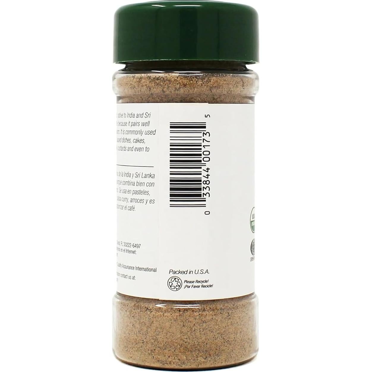 Cardamomo Molido Orgánico Badia 70.87 g - Especia Aromática