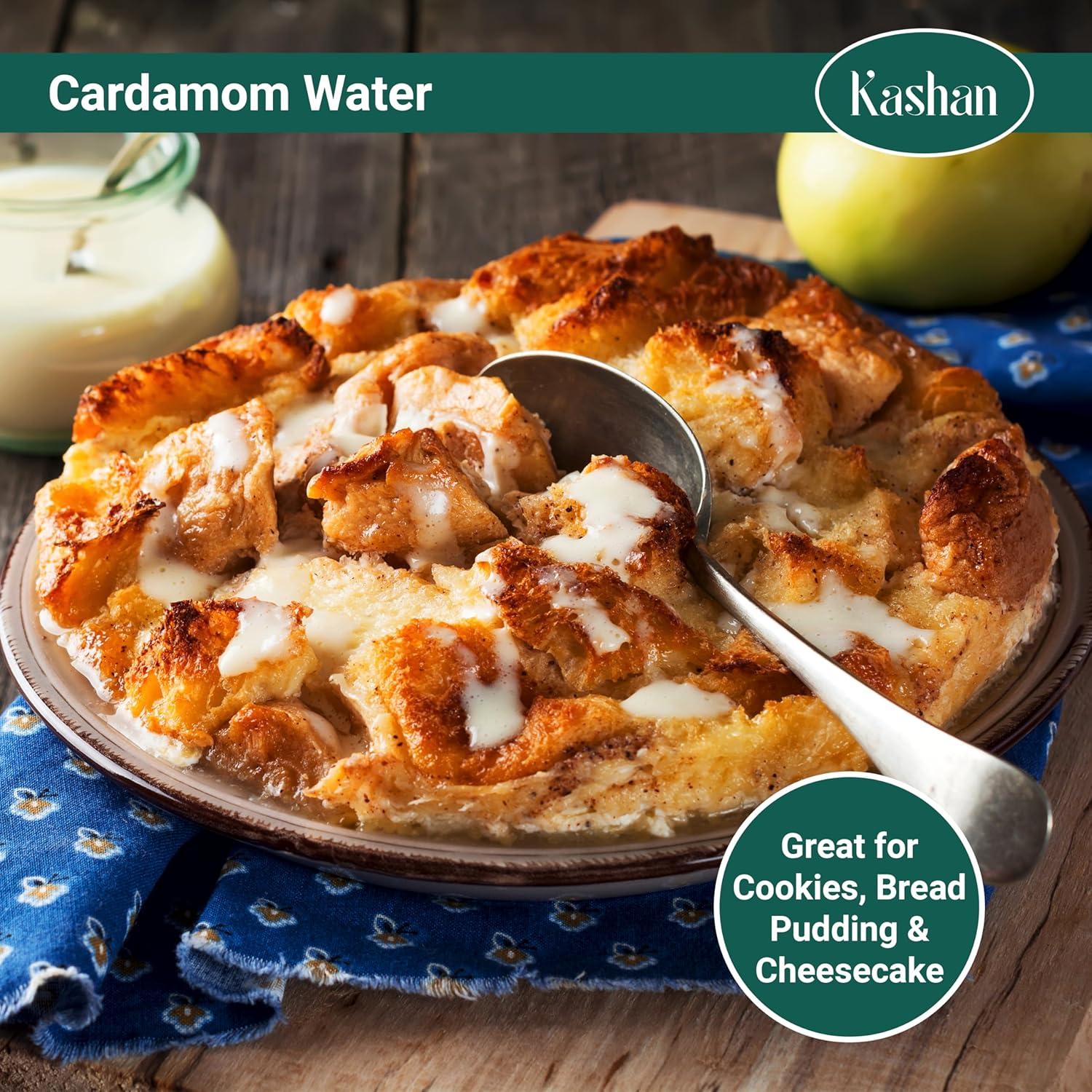 Agua de Cardamomo Natural Kashan 240ml - Saborizante Alimentario