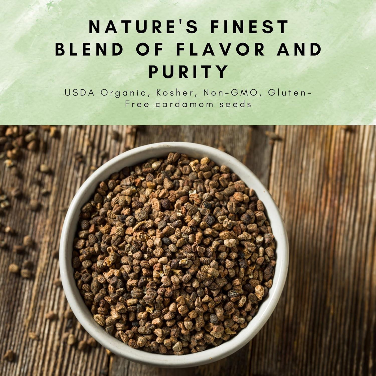 Semillas de Cardamomo Orgánico Spicy Organic 226.8 g - Sabor Exótico