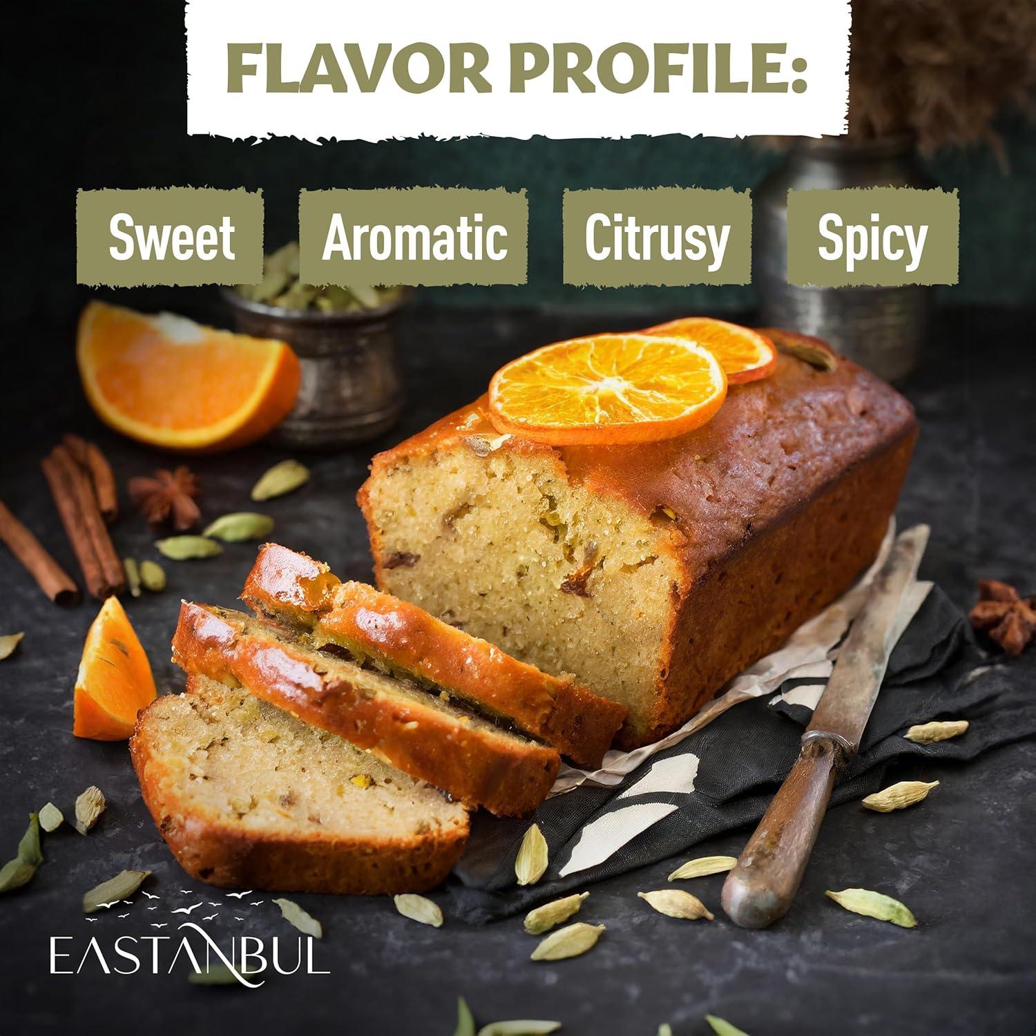 Vainas de Cardamomo Verde Eastanbul 60g 100% Natural Vegano