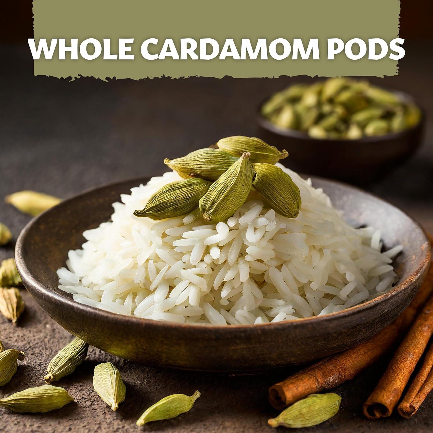 Vainas de Cardamomo Verde Eastanbul 60g 100% Natural Vegano
