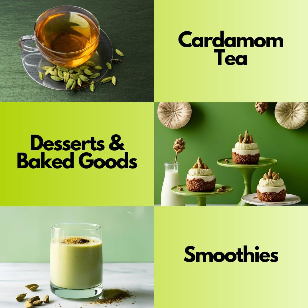 Cardamomo Molido Orgánico Tribal Trail 114 g - Sostenible y Ético