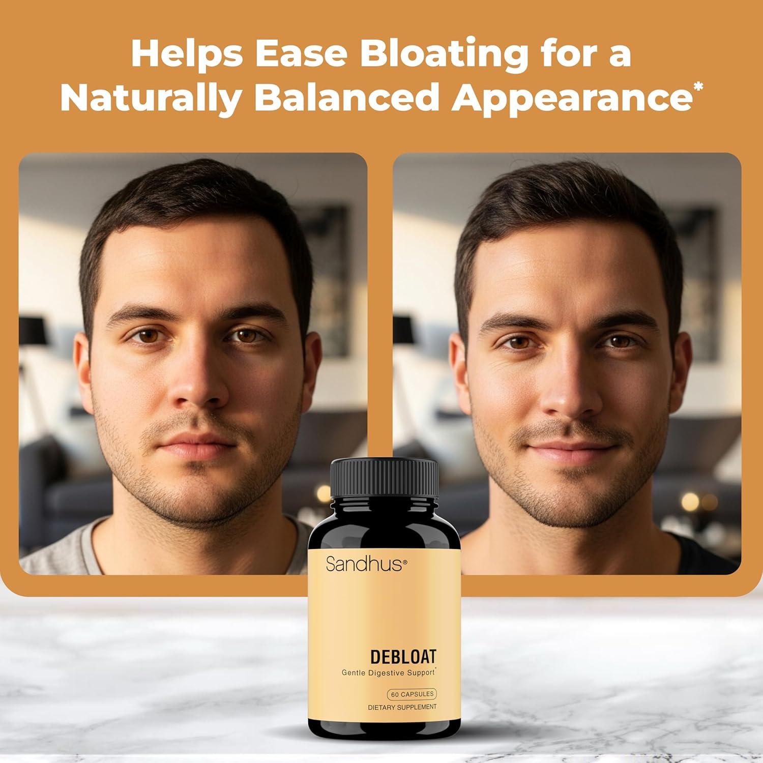 Cápsulas Digestivas Debloat Sandhu | 60 Unidades | Alivio Rápido