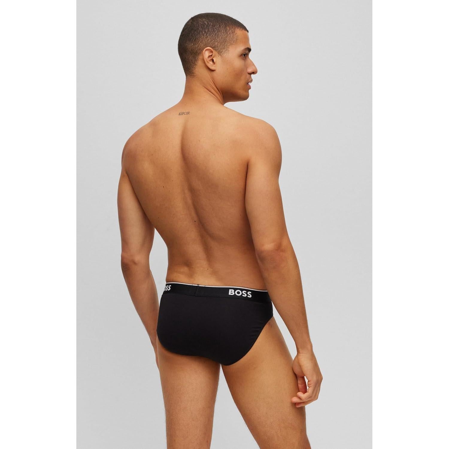 Calzoncillos de Algodón Stretch BOSS para Hombre 3 Pzas