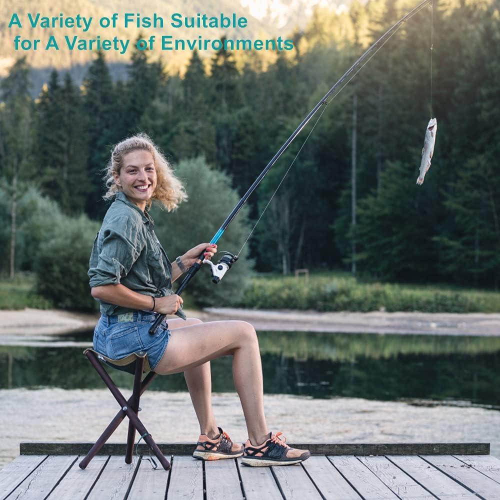 300 Anzuelos de Pesca OstWony de Acero Alto Carbono 10 Tipos