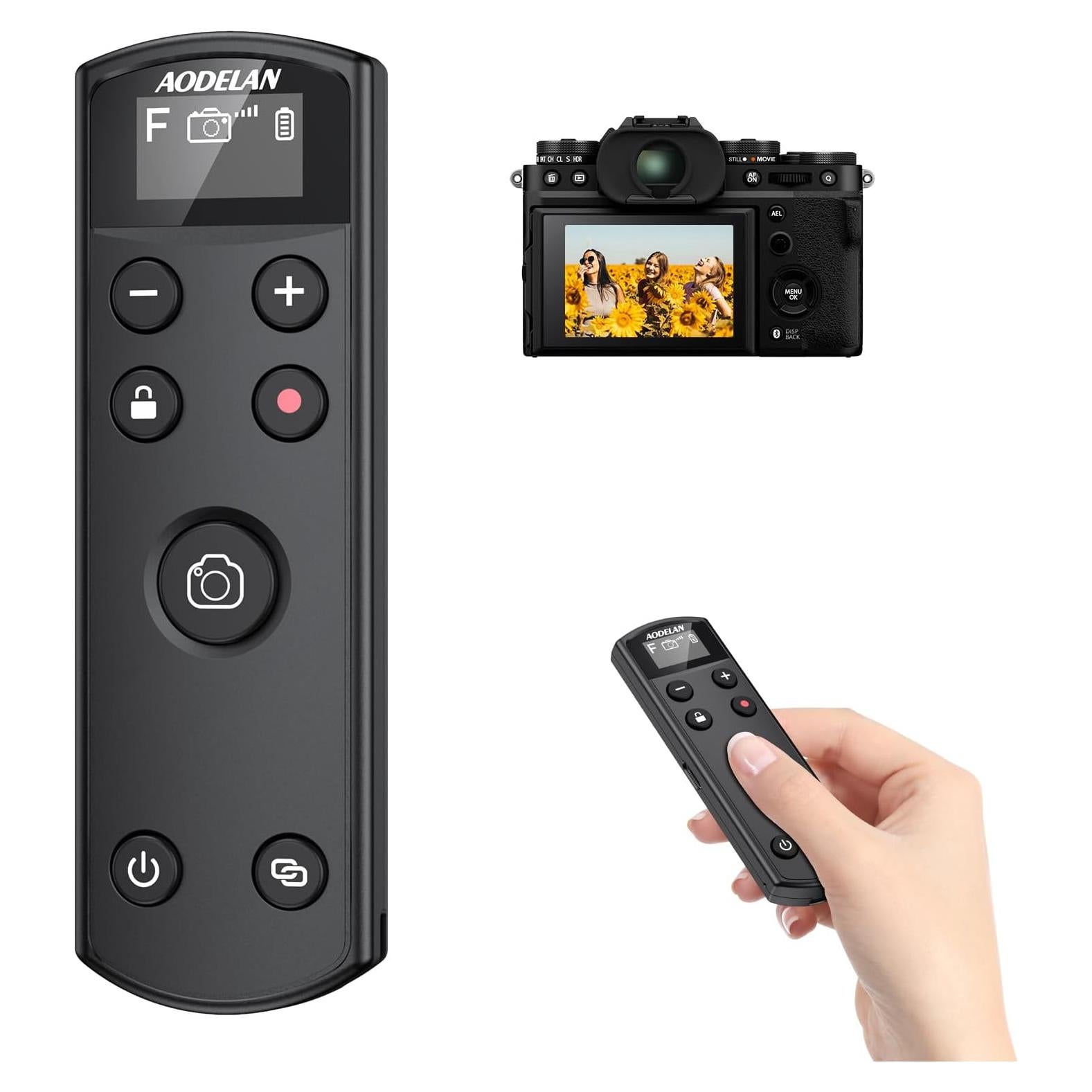 Control Remoto Inalámbrico AODELAN para Fujifilm - Negro
