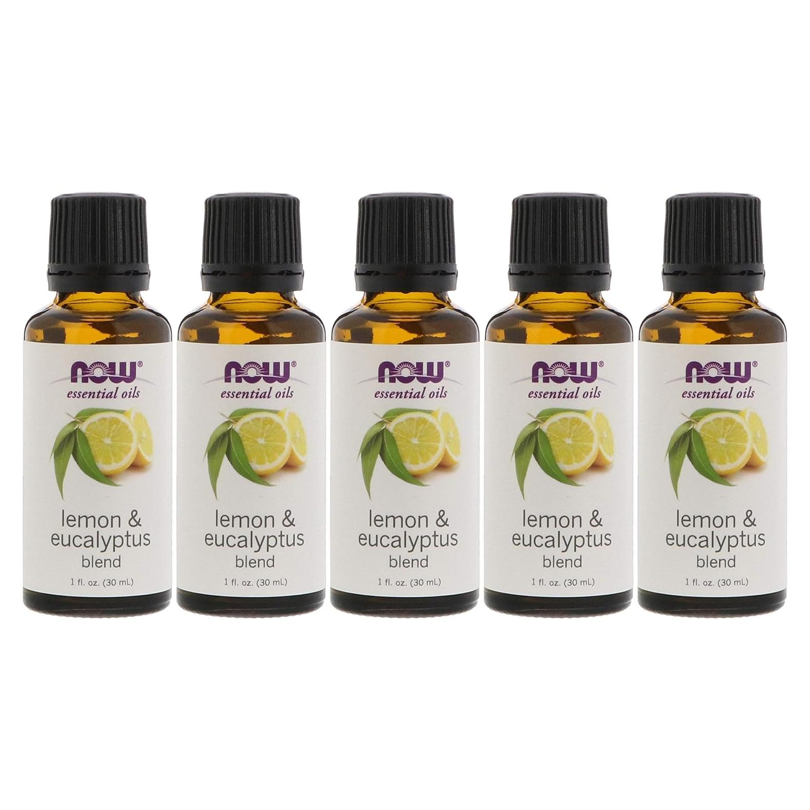 Aceite Esencial de Limón y Eucalipto Now Foods 5x29.57ml