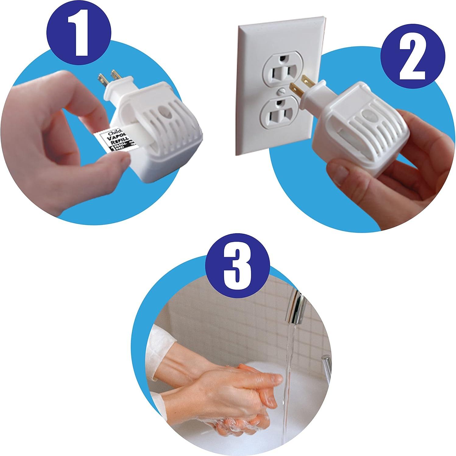 Vaporizer Aromaterapia Real Relief + 5 Recargas Eucalipto