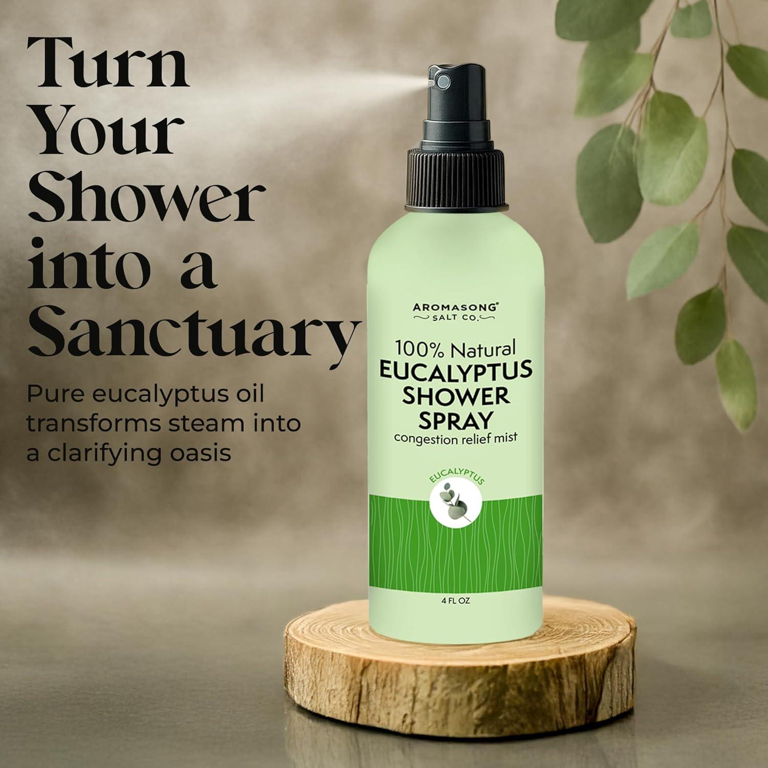 Spray de Ducha Eucalipto Aromasong 118 ml - 100% Natural