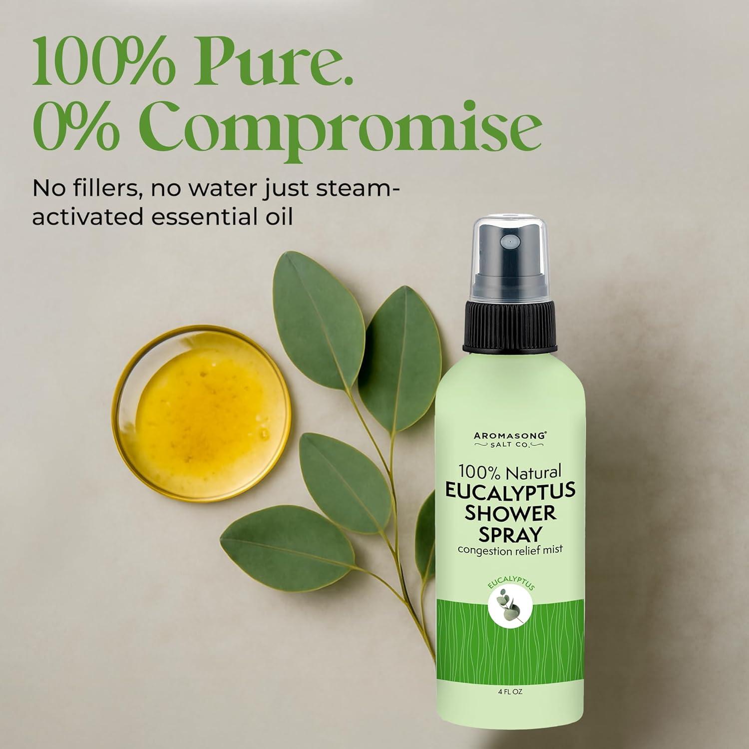 Spray de Ducha Eucalipto Aromasong 118 ml - 100% Natural