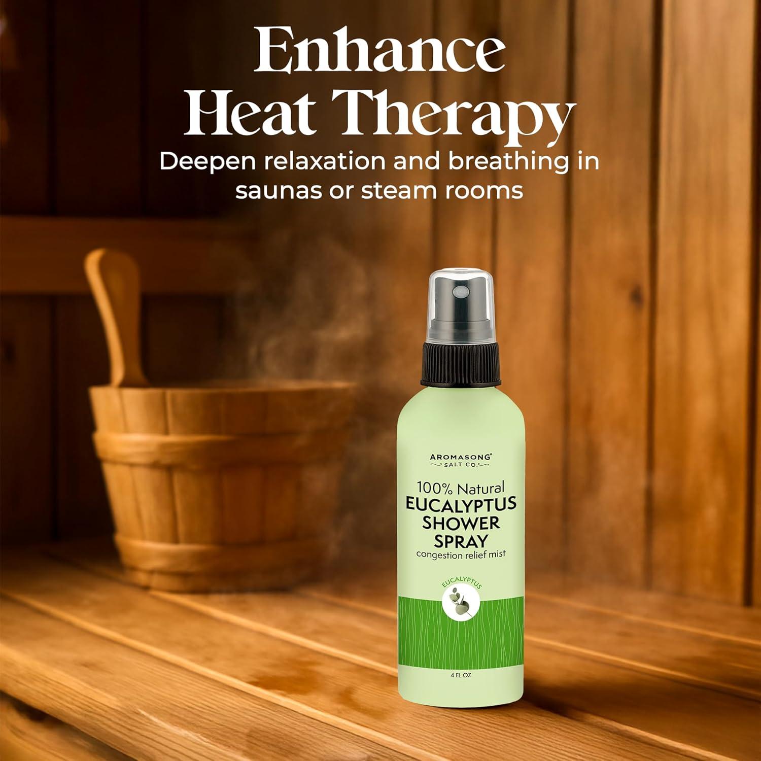 Spray de Ducha Eucalipto Aromasong 118 ml - 100% Natural