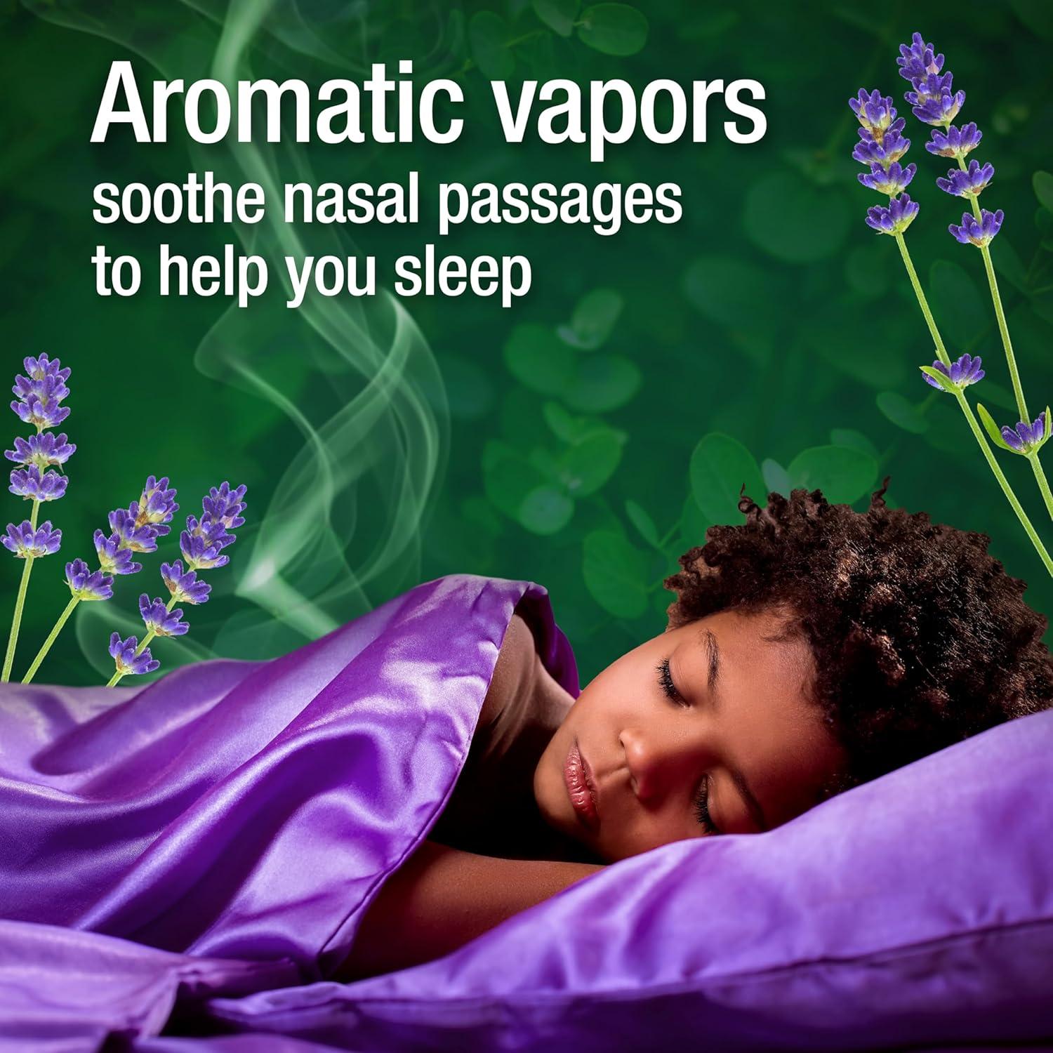 Mentholatum Rub Vaporizante Nocturno 50 g - Alivio de Tos Lavanda