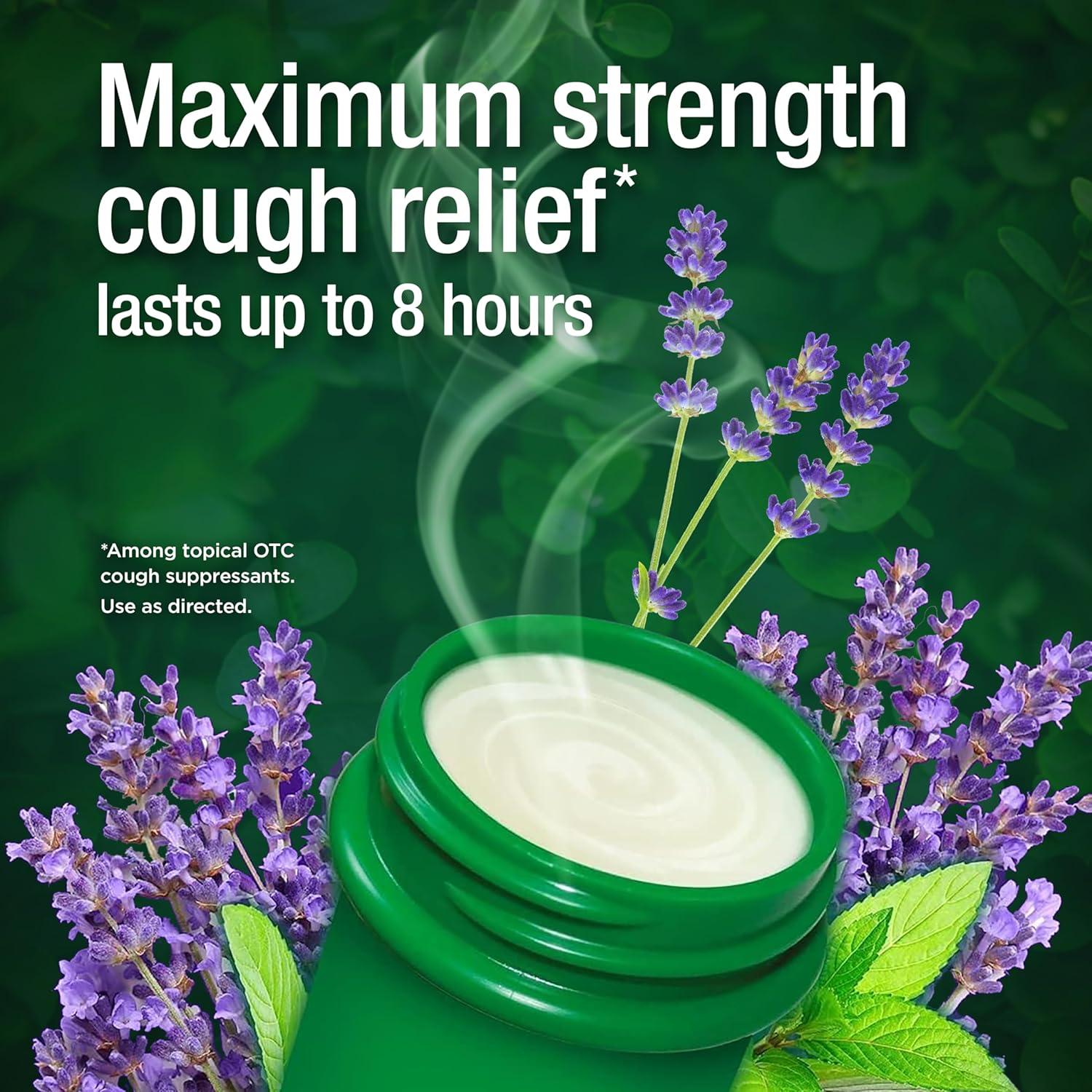 Mentholatum Rub Vaporizante Nocturno 50 g - Alivio de Tos Lavanda