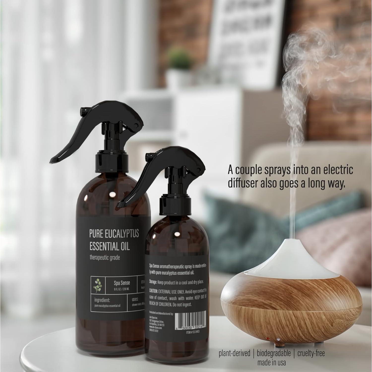 Rocío de Eucalipto Puro Spa Sense 236.6 ml - Paquete de 2