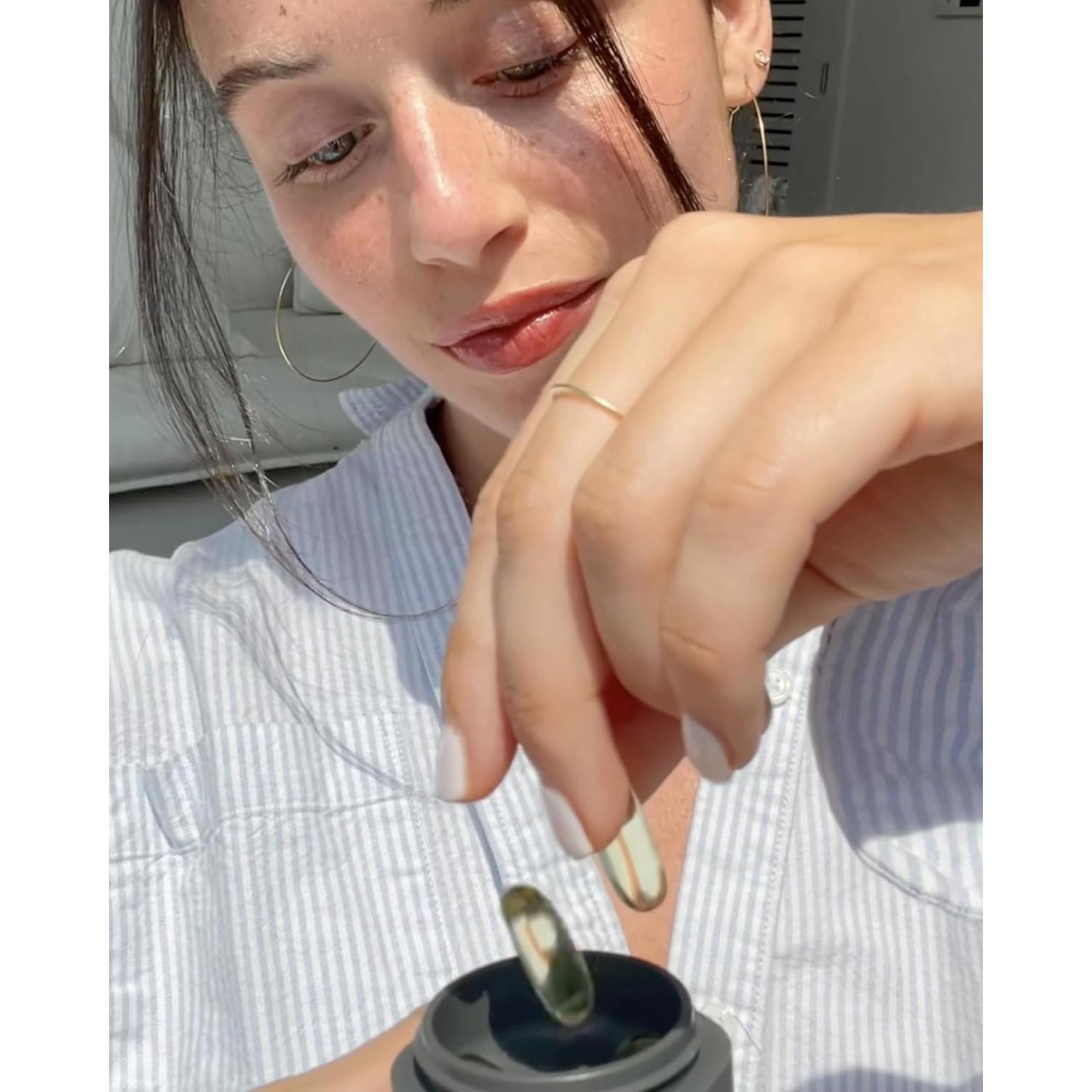 Contenedores de Viaje Cadence - Estuches Magnéticos para Pastillas - 7 Flex Pequeños Eucalipto