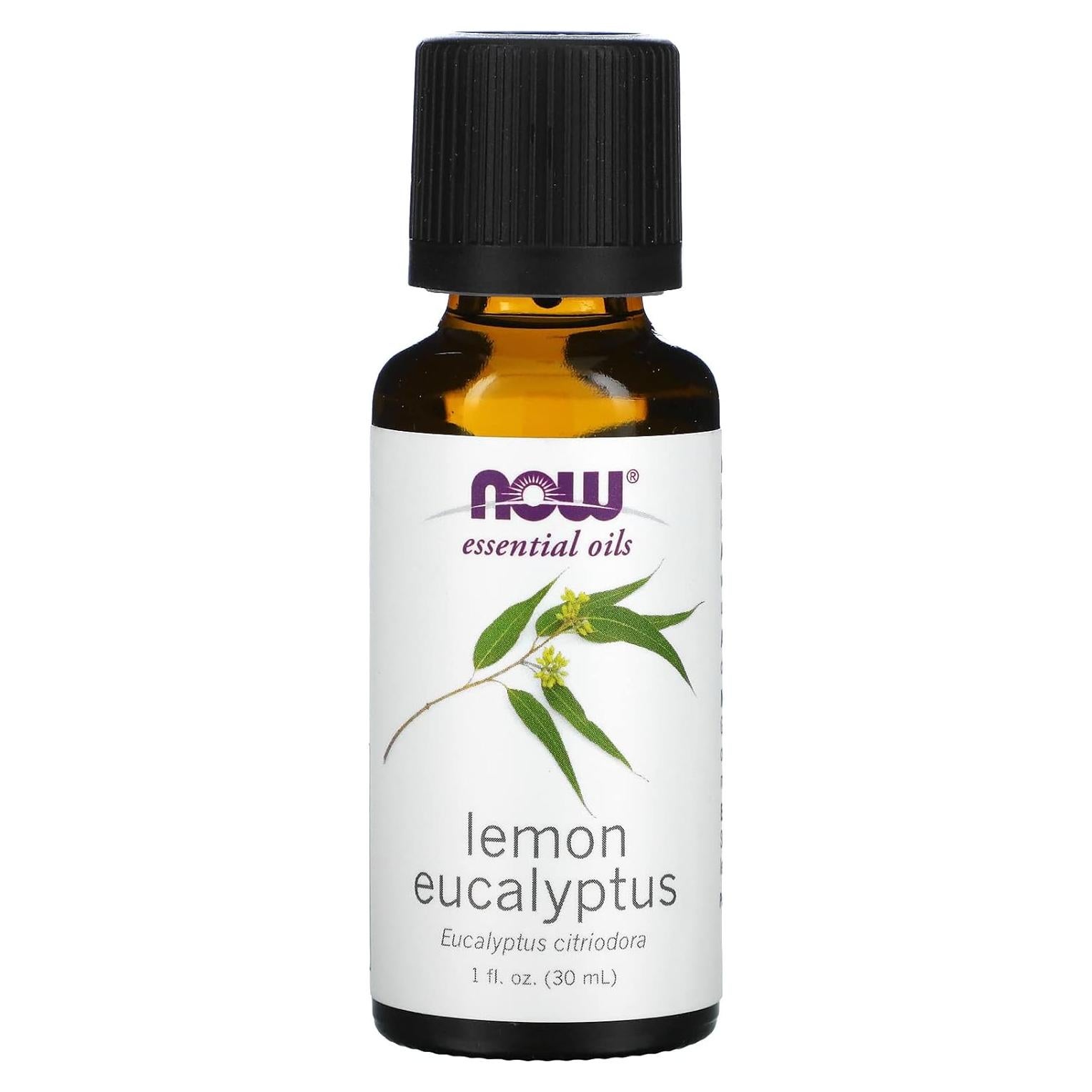 Aceite Esencial de Eucalipto Limón 30 ml Now Foods