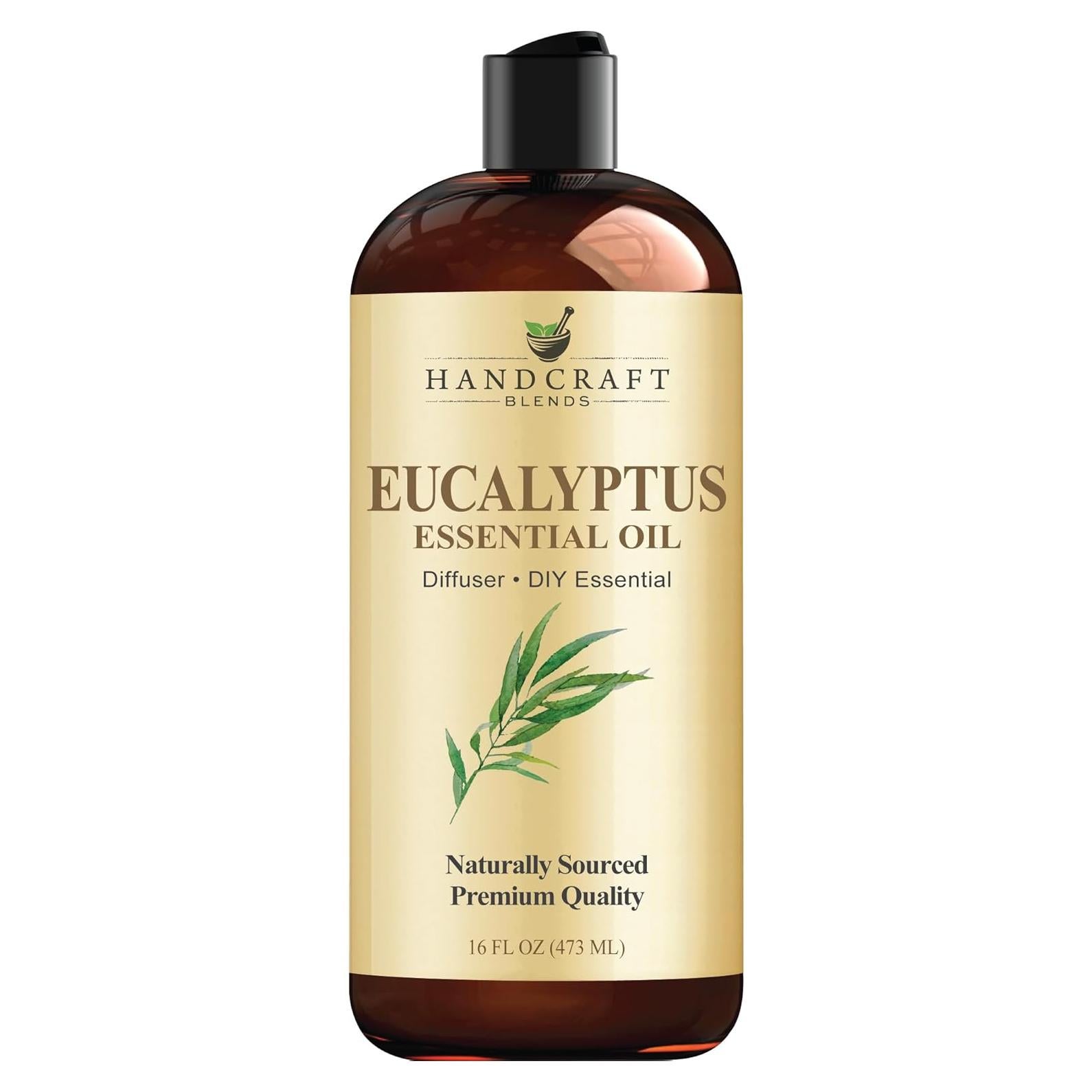 Aceite Esencial de Eucalipto Handcraft Blends 473 ml - Aromaterapia