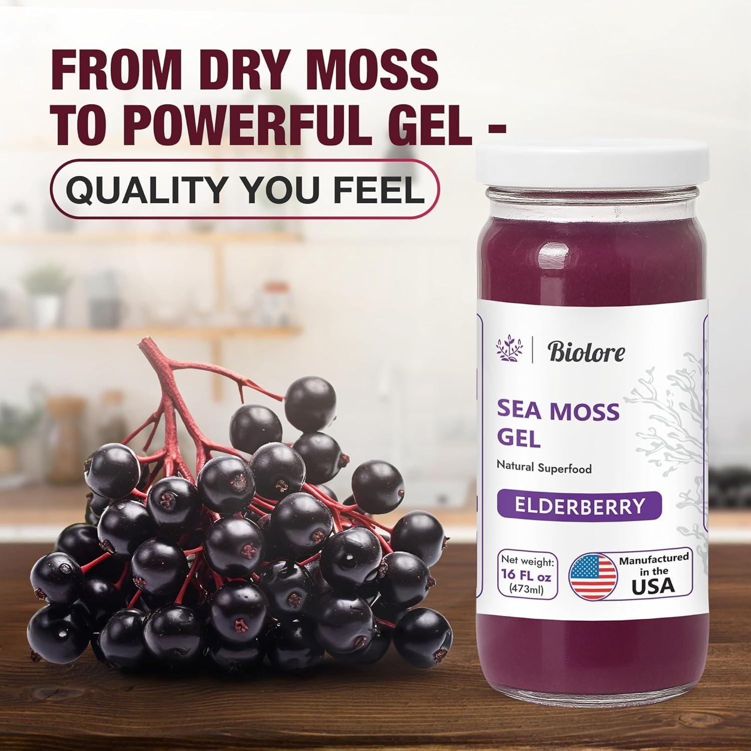 Gel de Musgo Marino Biolore 16oz - Superalimento Vegano