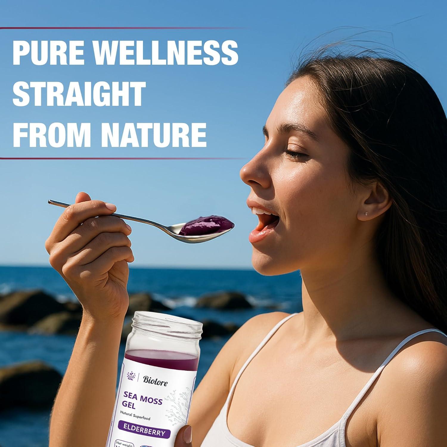 Gel de Musgo Marino Biolore 16oz - Superalimento Vegano
