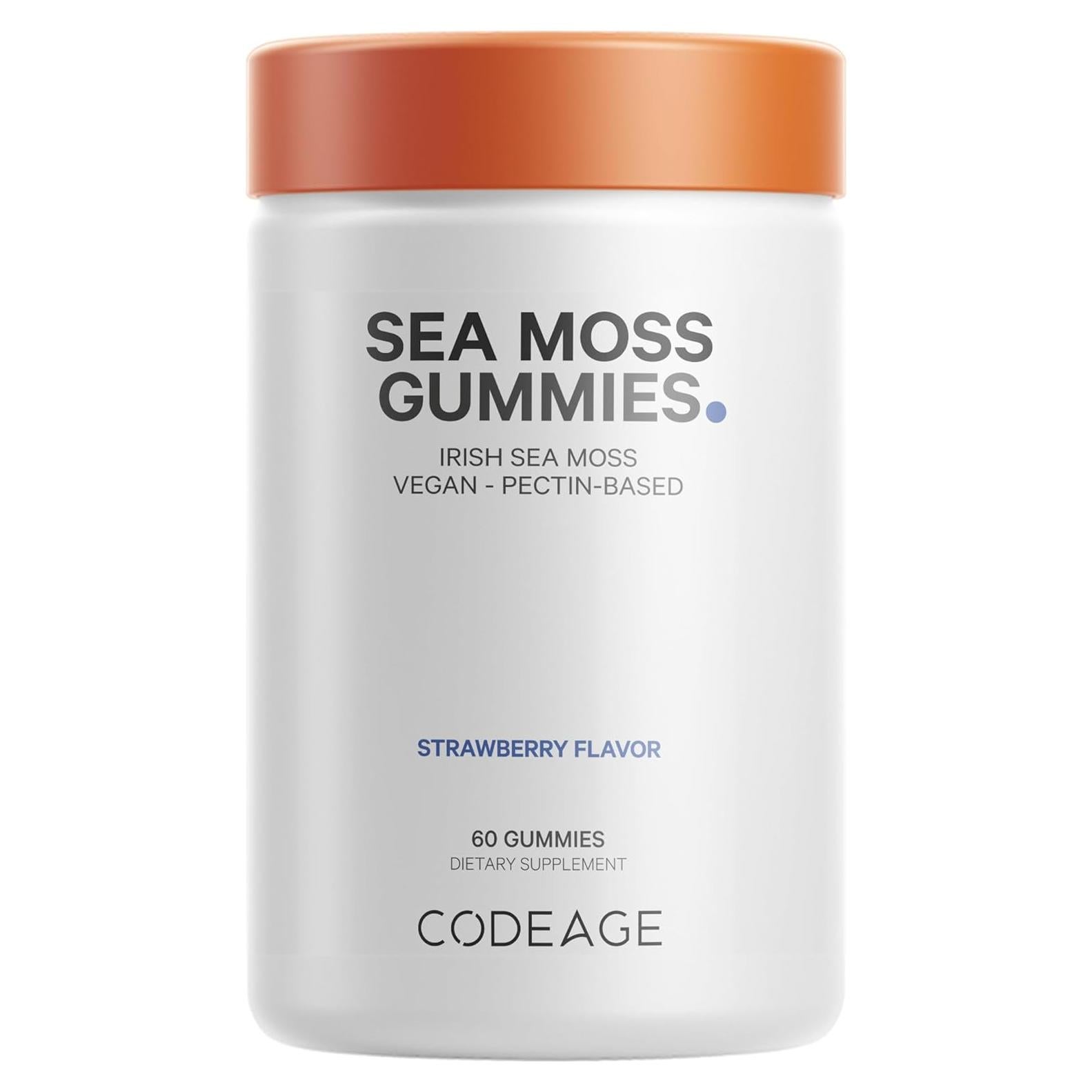 Gominolas de Musgo Marino Irlandés Codeage 300mg - Sabor Fresa