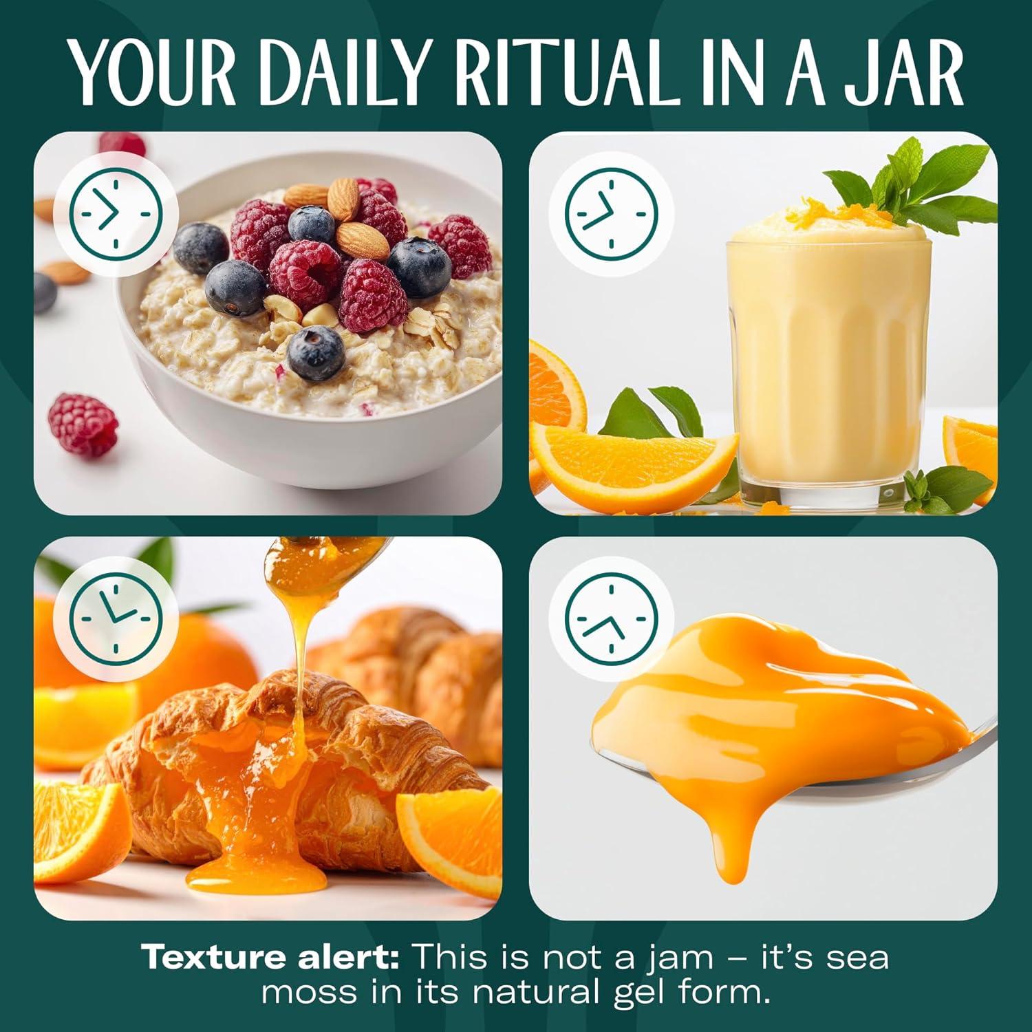 Gel de Musgo Marino Tropical 946ml - Mango/Piña y Naranja - Vegano