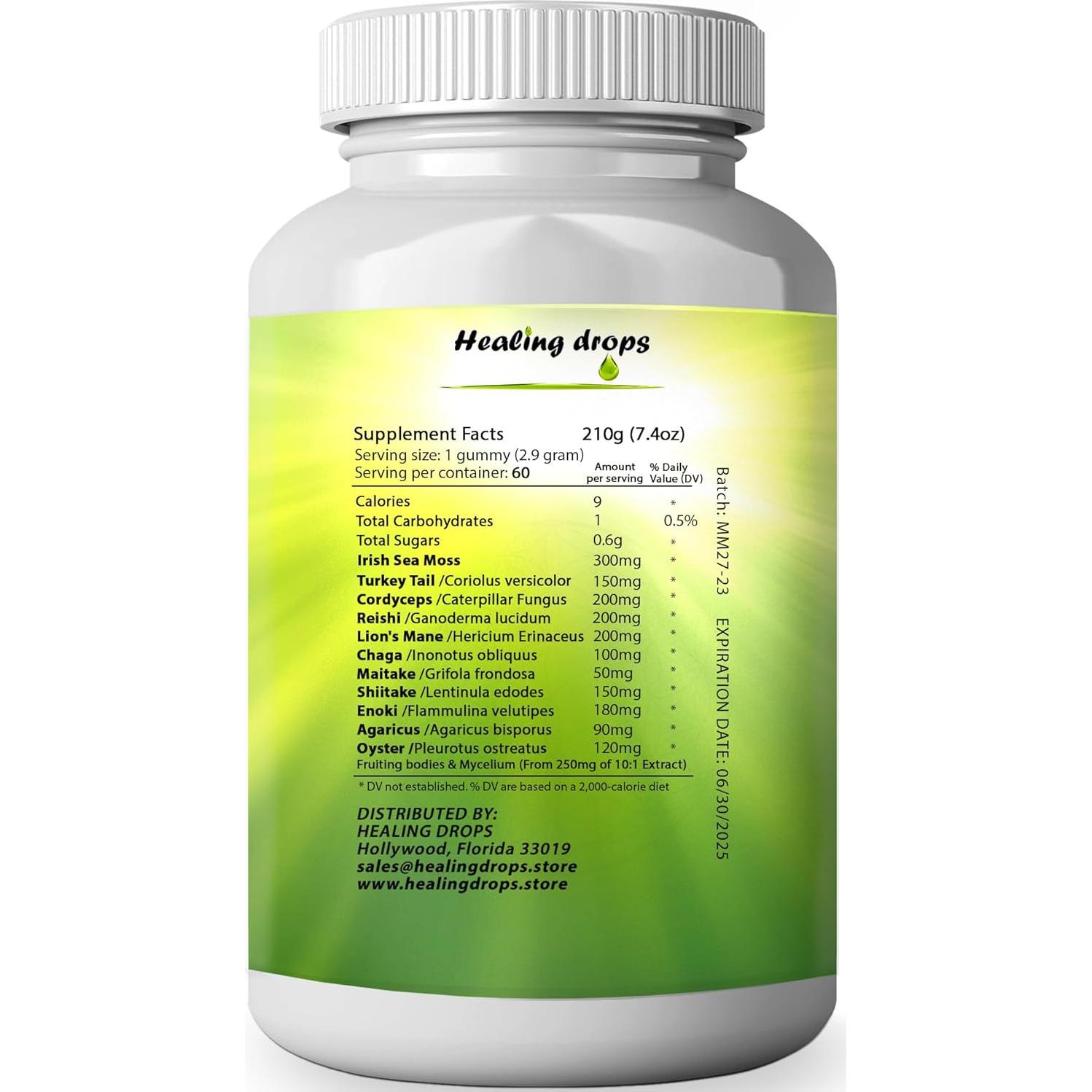 Gomitas de Hongo y Musgo Marino ProBio 60 Unidades