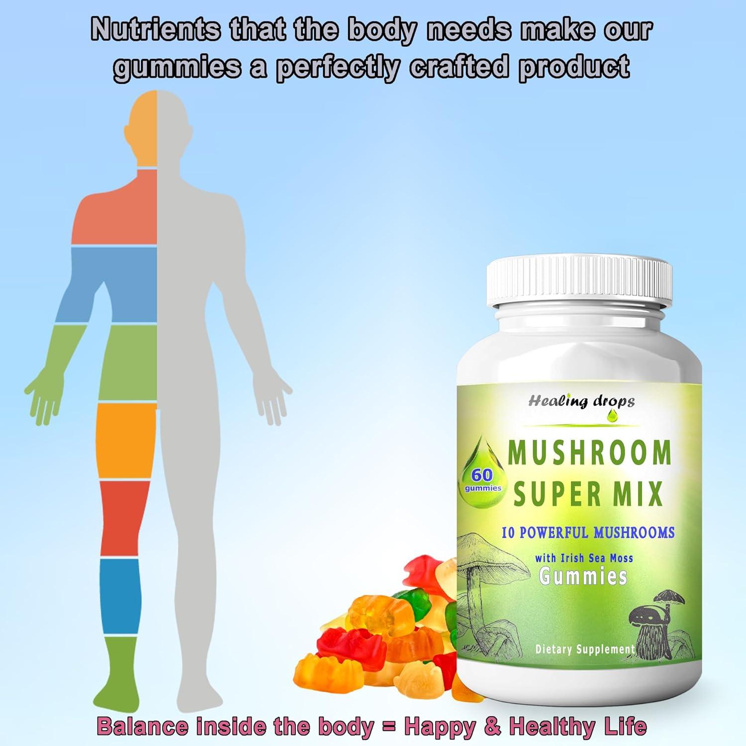 Gomitas de Hongo y Musgo Marino ProBio 60 Unidades