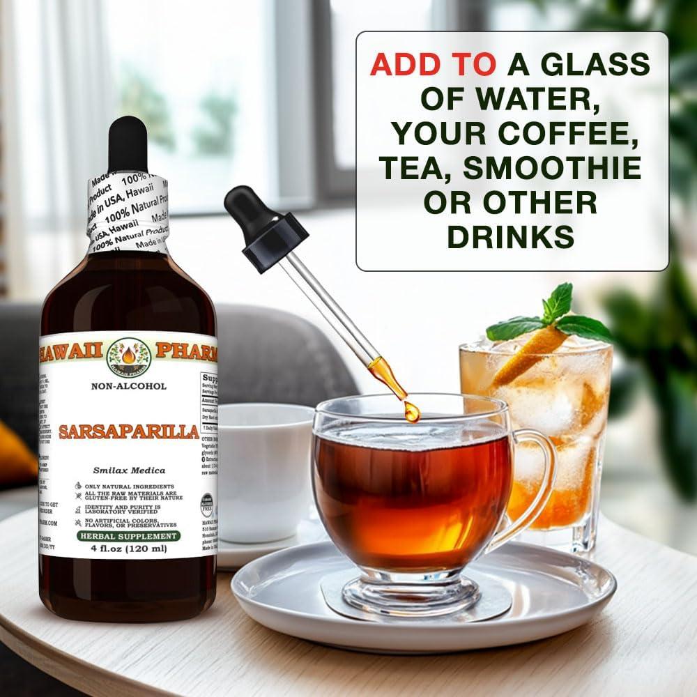 Extracto de Sarsaparilla Sin Alcohol Hawaii Pharm 59 ml