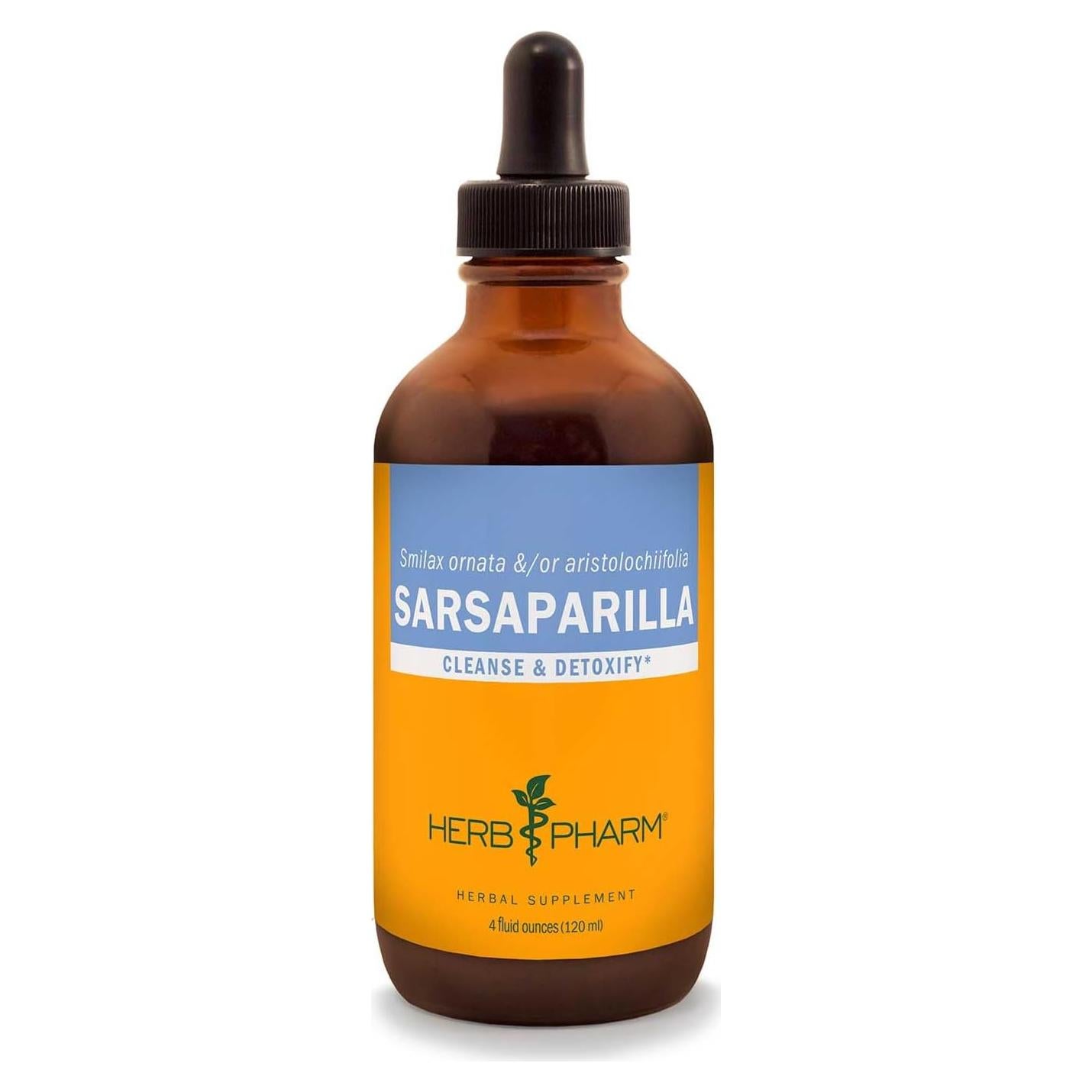Extracto Líquido de Sarsaparilla Herb Pharm 118.3 ml - Desintoxicación