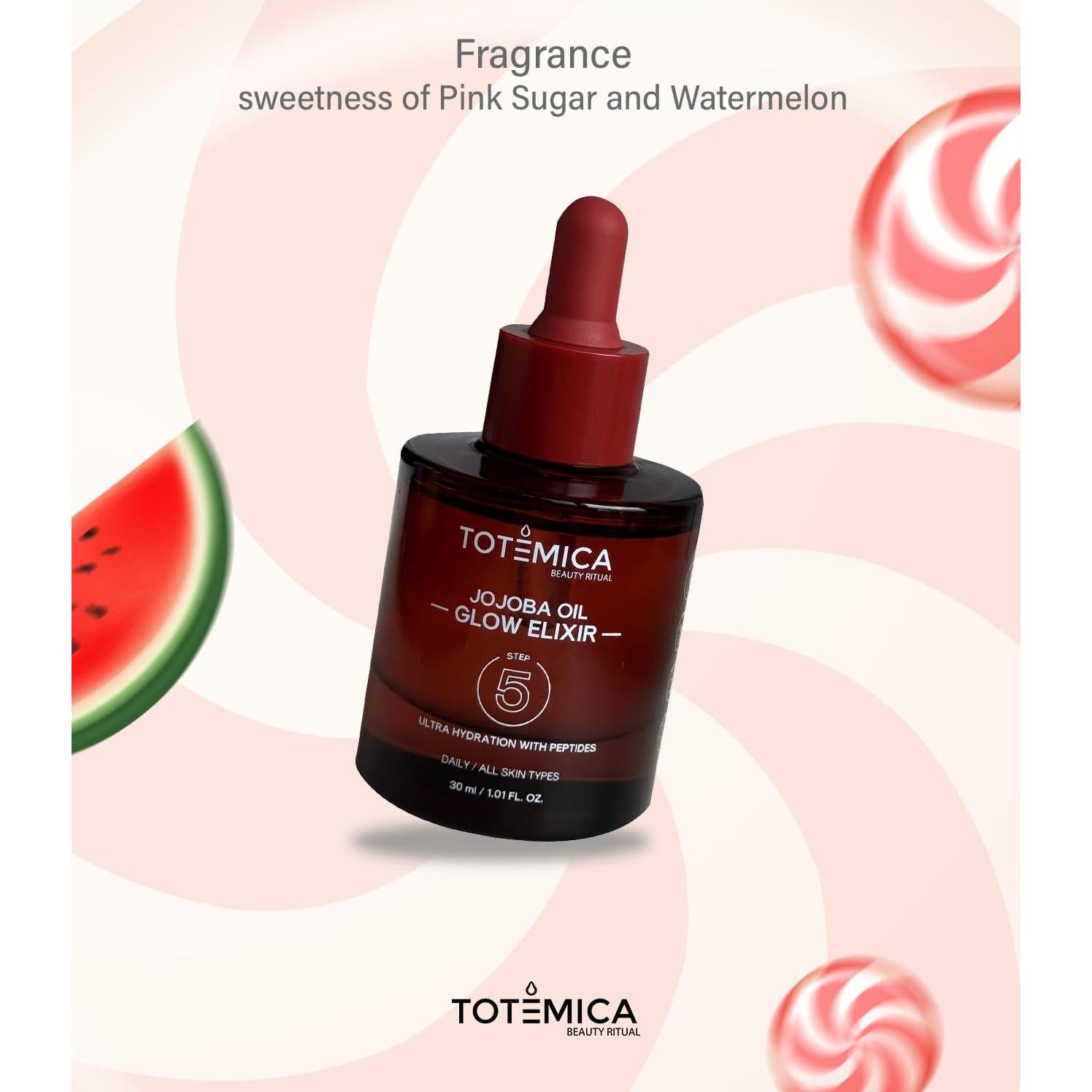 Aceite de Jojoba Orgánico Totemica 30 ml - Hidratante Facial y Corporal