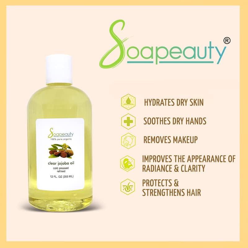 Aceite de Jojoba Soapeauty 100% Puro 946ml Hidratante