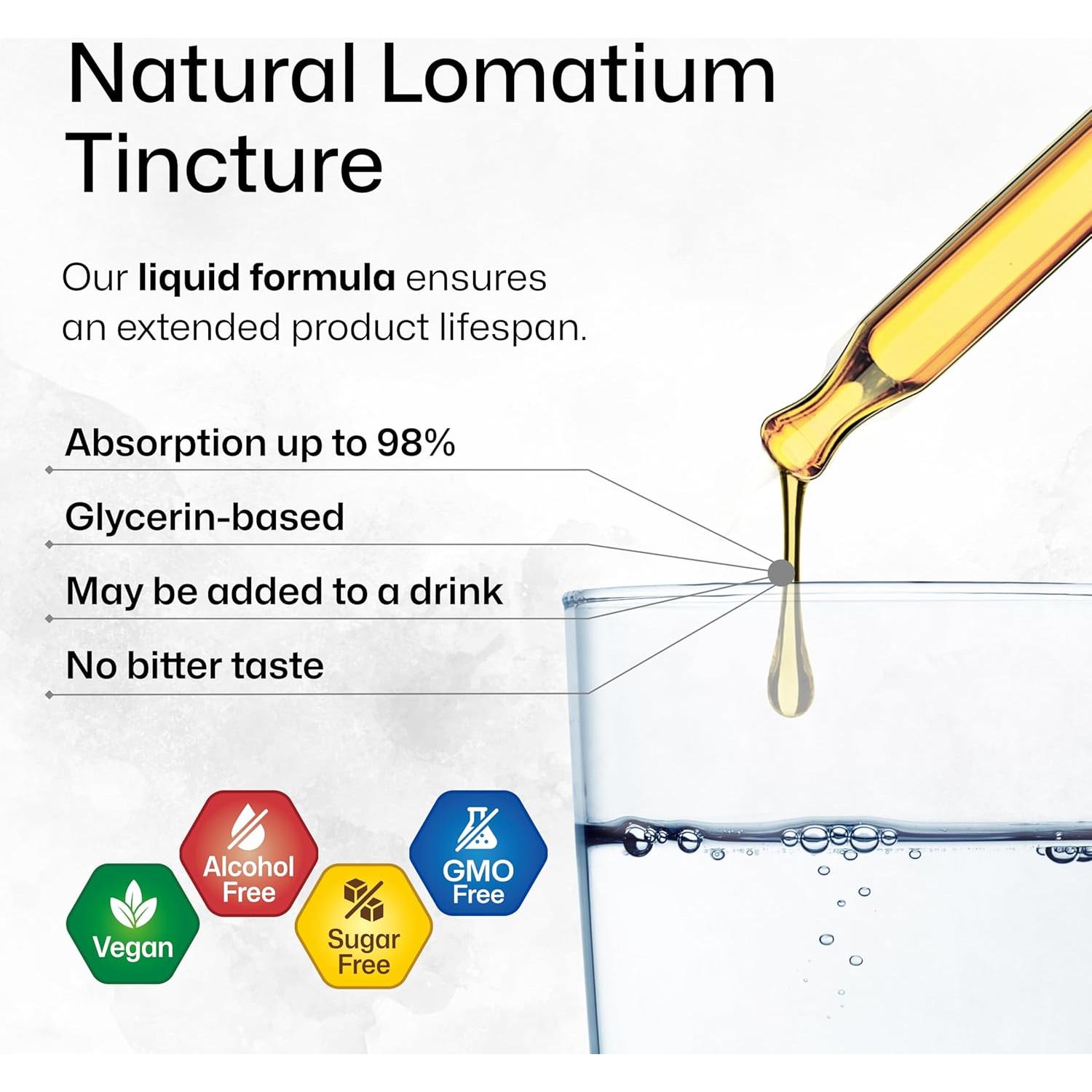 Tintura Vegana Lomatium y Goldenseal BioKrauter 118 ml