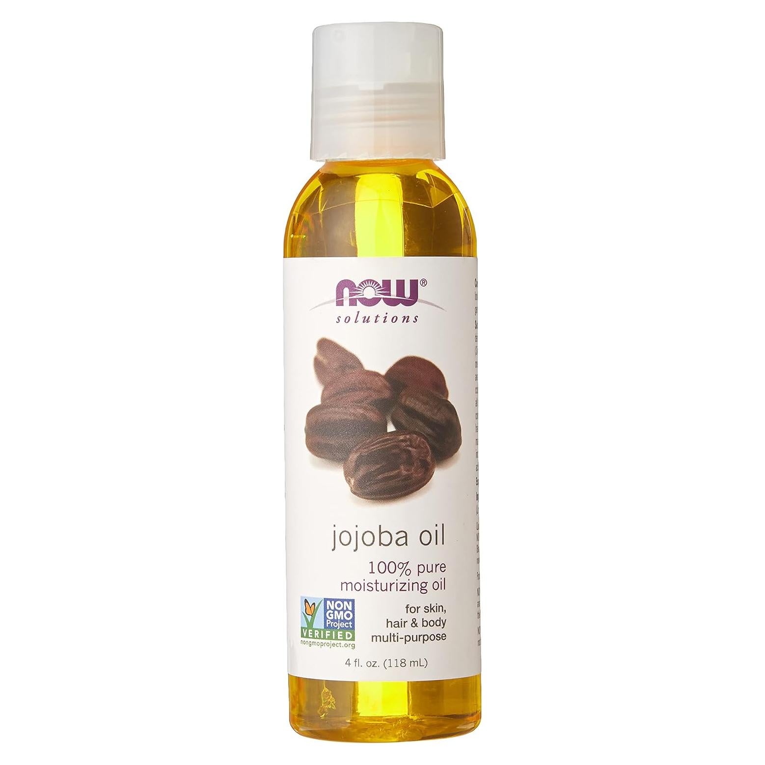 Aceite de Jojoba Puro Now Foods 113.4 ml Multiusos