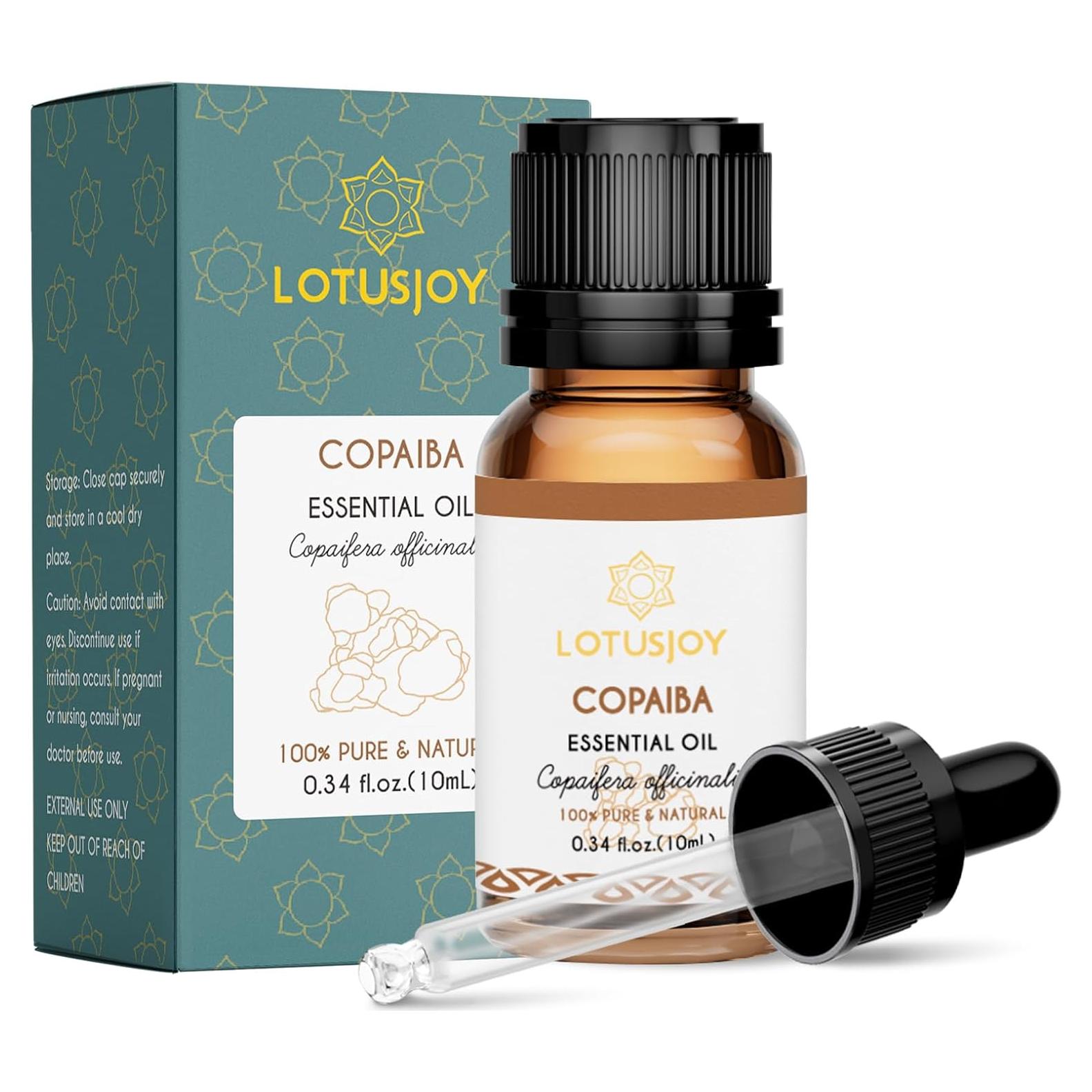 Aceite Esencial de Copaiba 10 ml LOTUSJOY - Grado Terapéutico