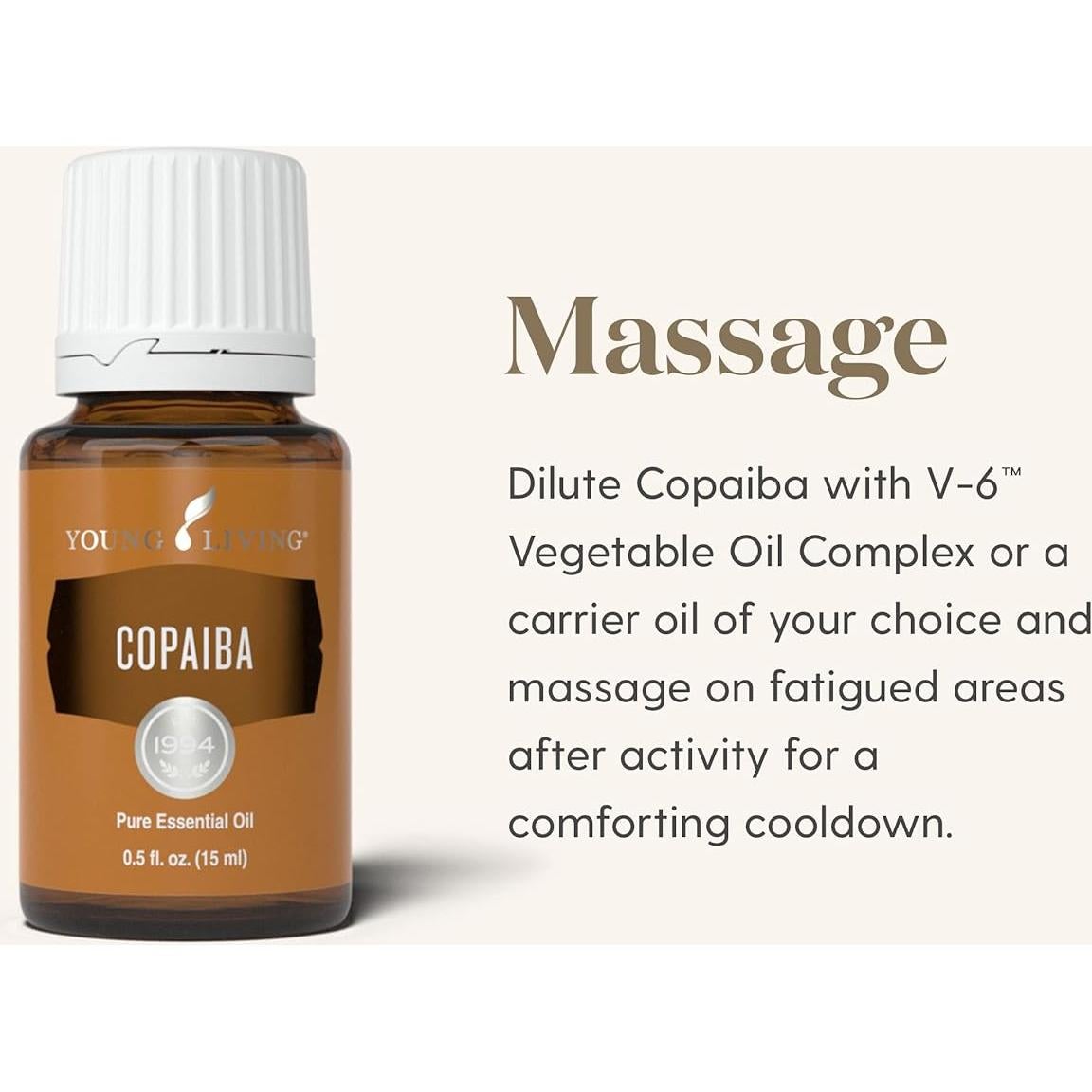 Aceite Esencial Young Living Copaiba 15ml - 100% Puro y Premium