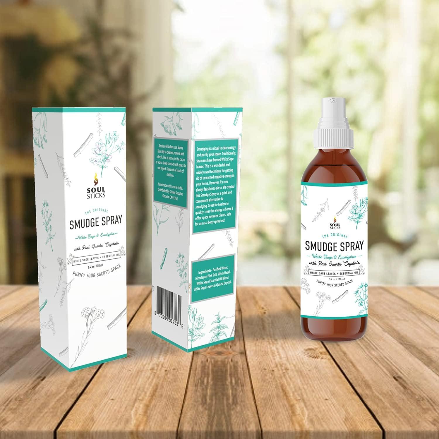 Spray de Salvia Blanca y Eucalipto Soul Sticks 100ml Energía