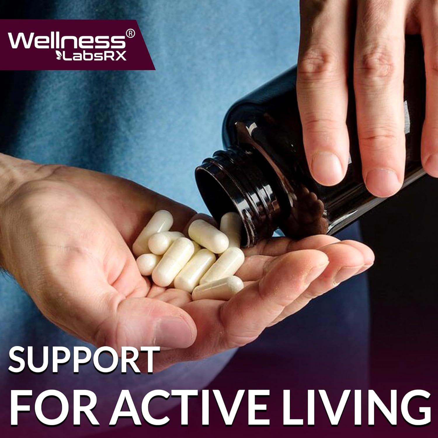 Cápsulas de Suplemento Urolithin A 1000mg Wellness Labs - 120 Unidades