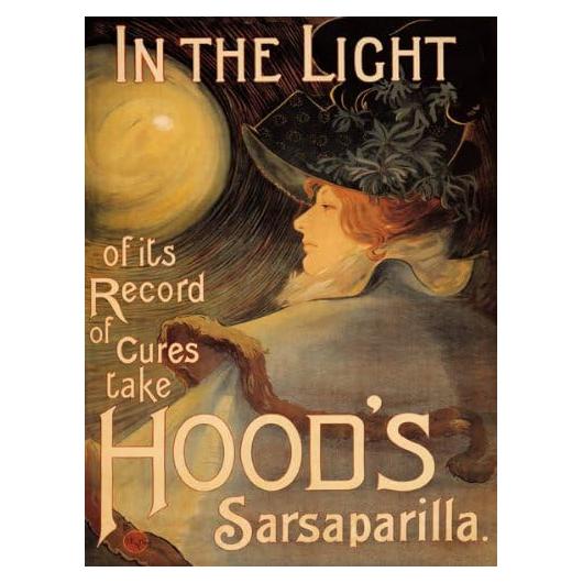 Póster Vintage Sarsaparilla WonderfulItems 40.64x60.96 cm