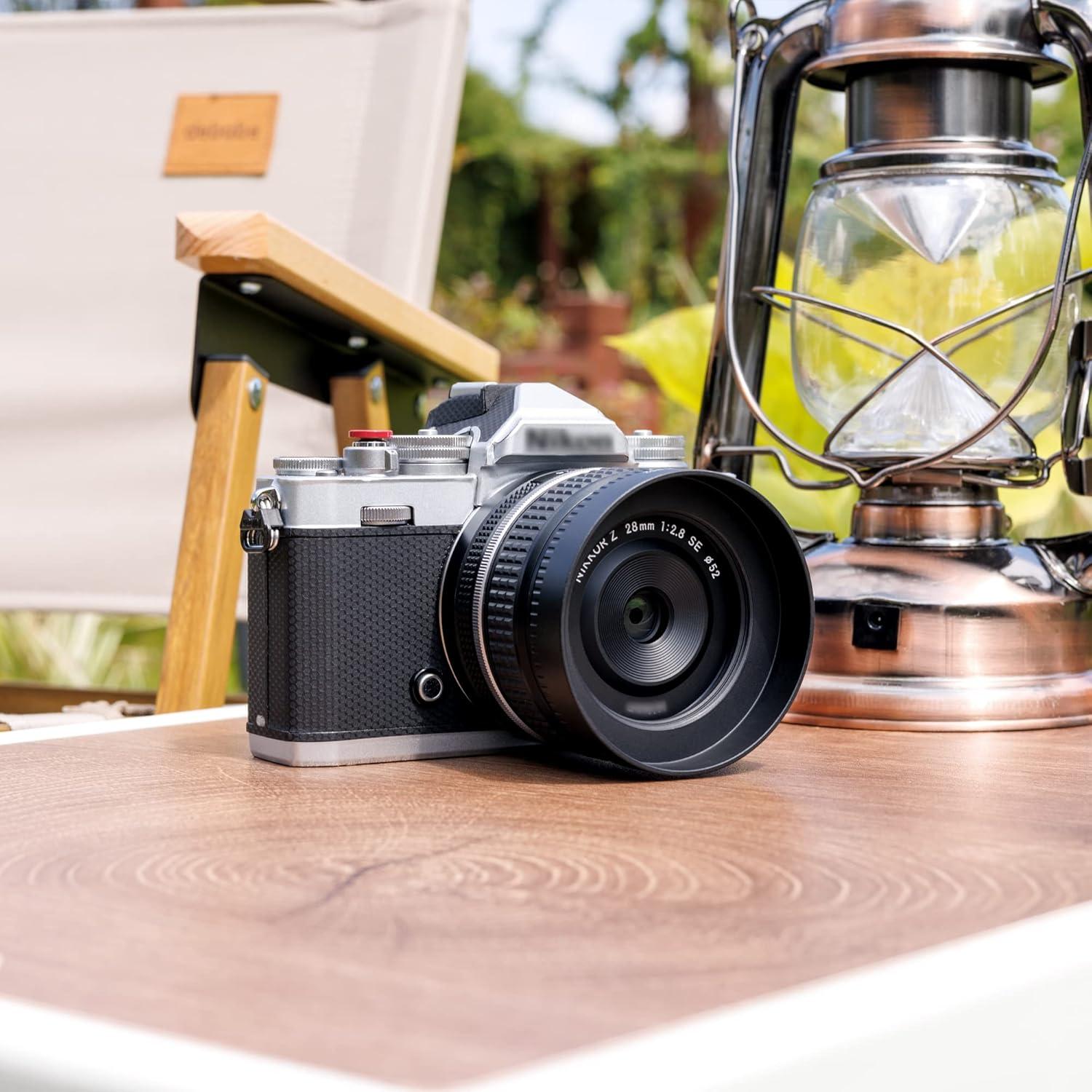 Sombrero de Lente JJC para Nikon NIKKOR Z 40mm y 28mm