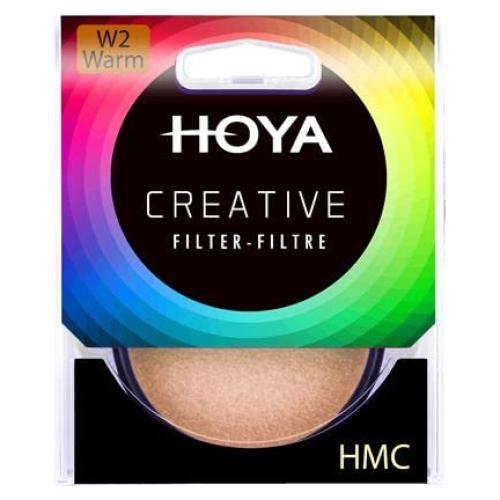 Filtro de Corrección de Color Cálido HOYA 46mm W2