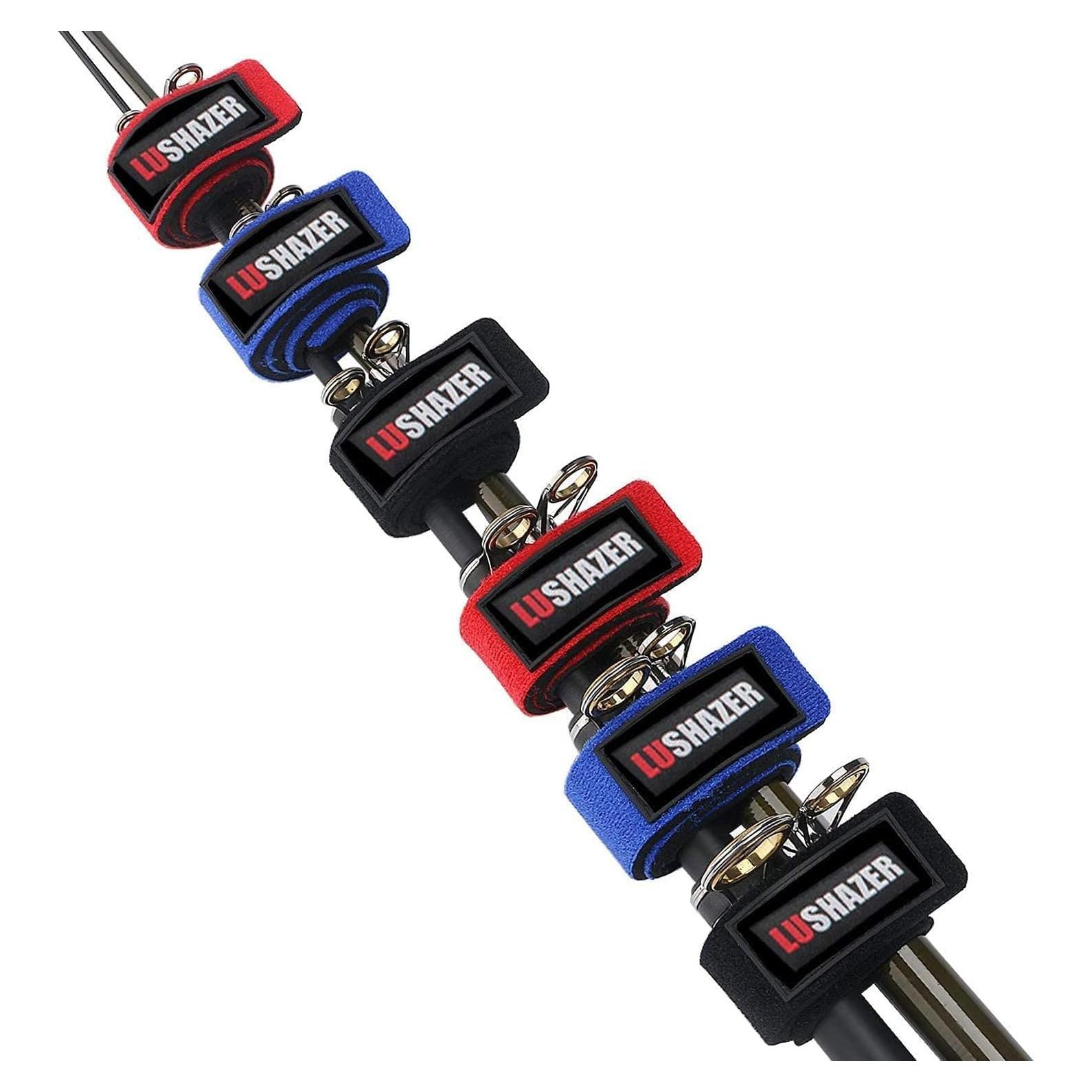 Correas Elásticas para Varas de Pesca 10 pcs Nylon Ajustables