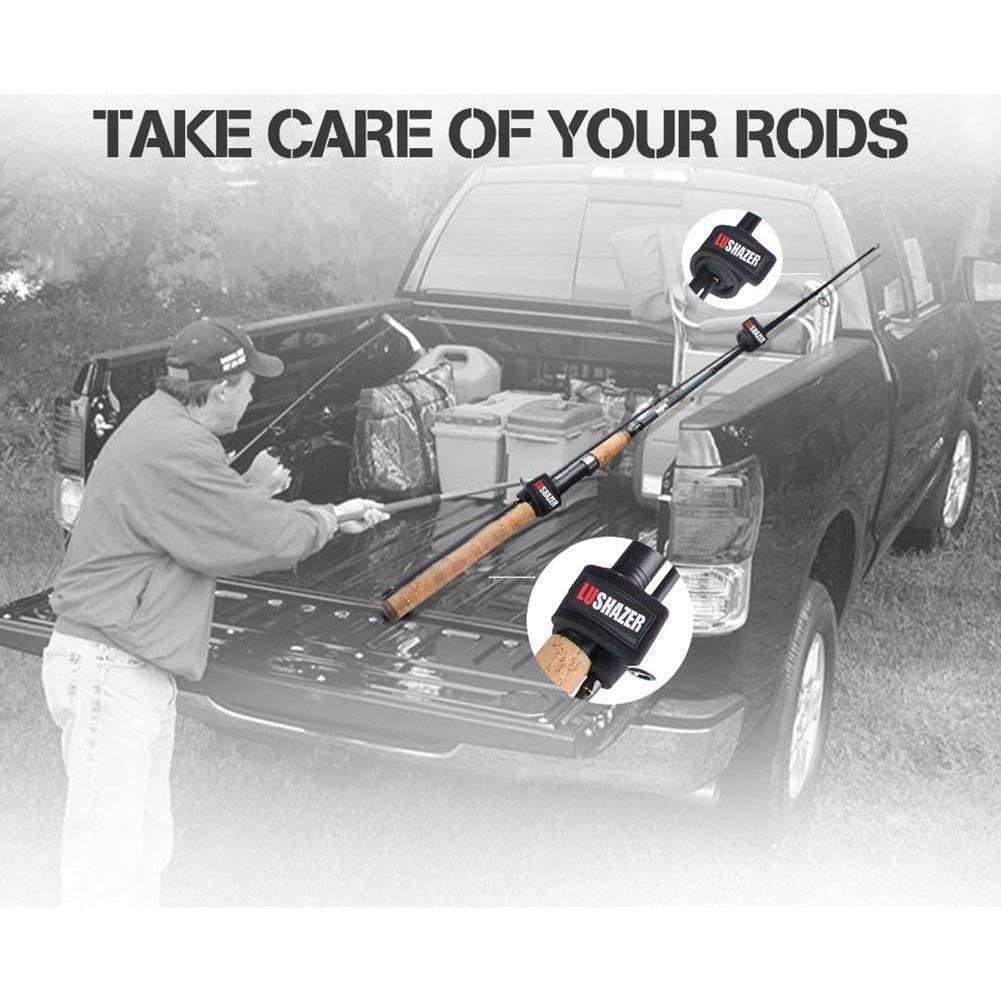 Correas Elásticas para Varas de Pesca 10 pcs Nylon Ajustables