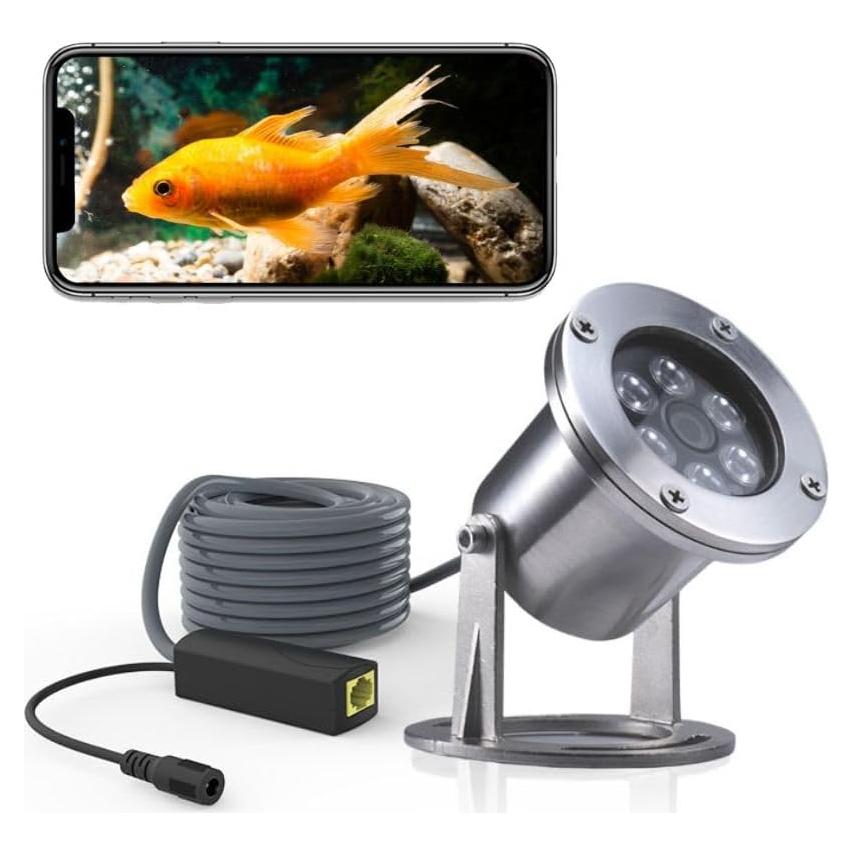 Cámara Submarina Barlus 5MP IP68 Acero Inoxidable 304