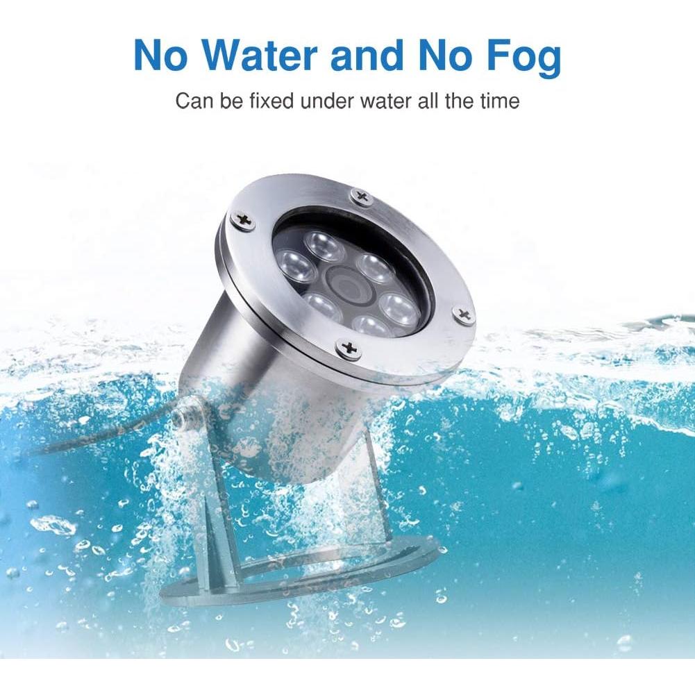 Cámara Submarina Barlus 5MP IP68 Acero Inoxidable 304