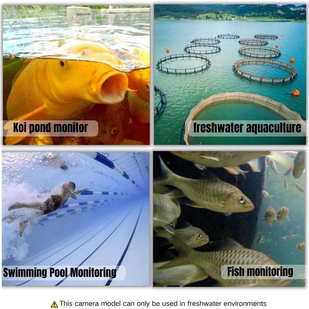 Cámara Submarina Barlus 5MP IP68 Acero Inoxidable 304