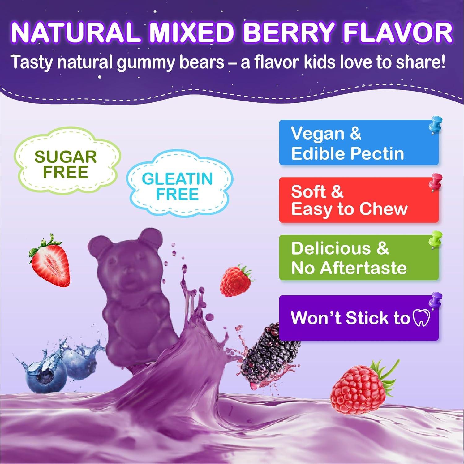 Gominolas de Melatonina para Niños Veyttisy 1mg Sabor Frutas Mixtas